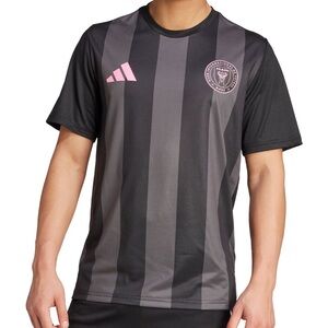 Adidas Lionel Messi Inter Miami CF #10 Men's Jersey Pink Black Sz L Aeroready